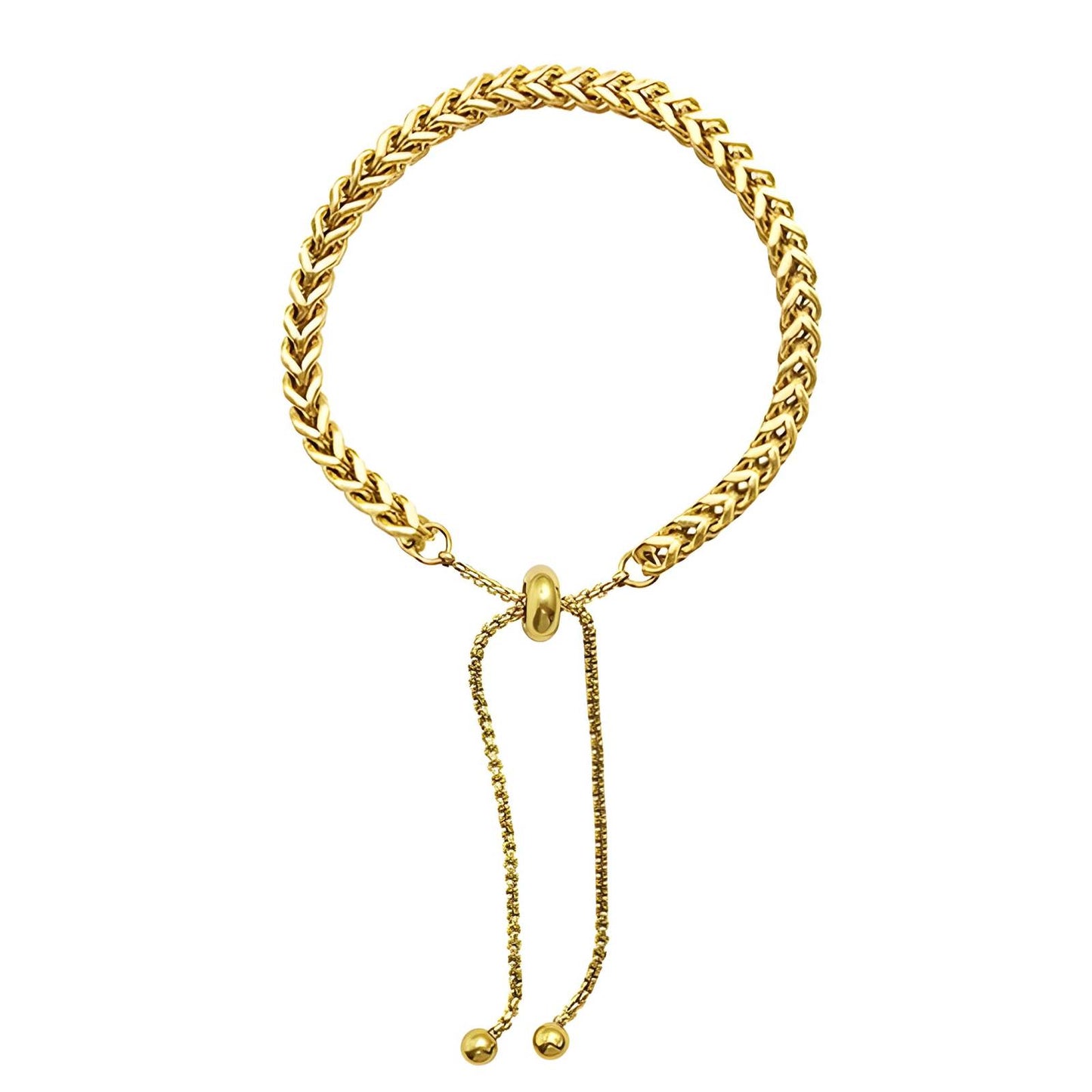 Alexi Adjustable Gold Bracelet