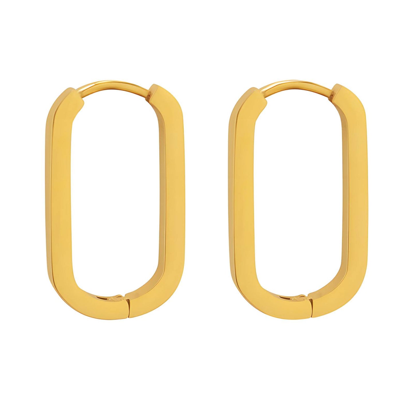 Terri Gold Hoop Earrings