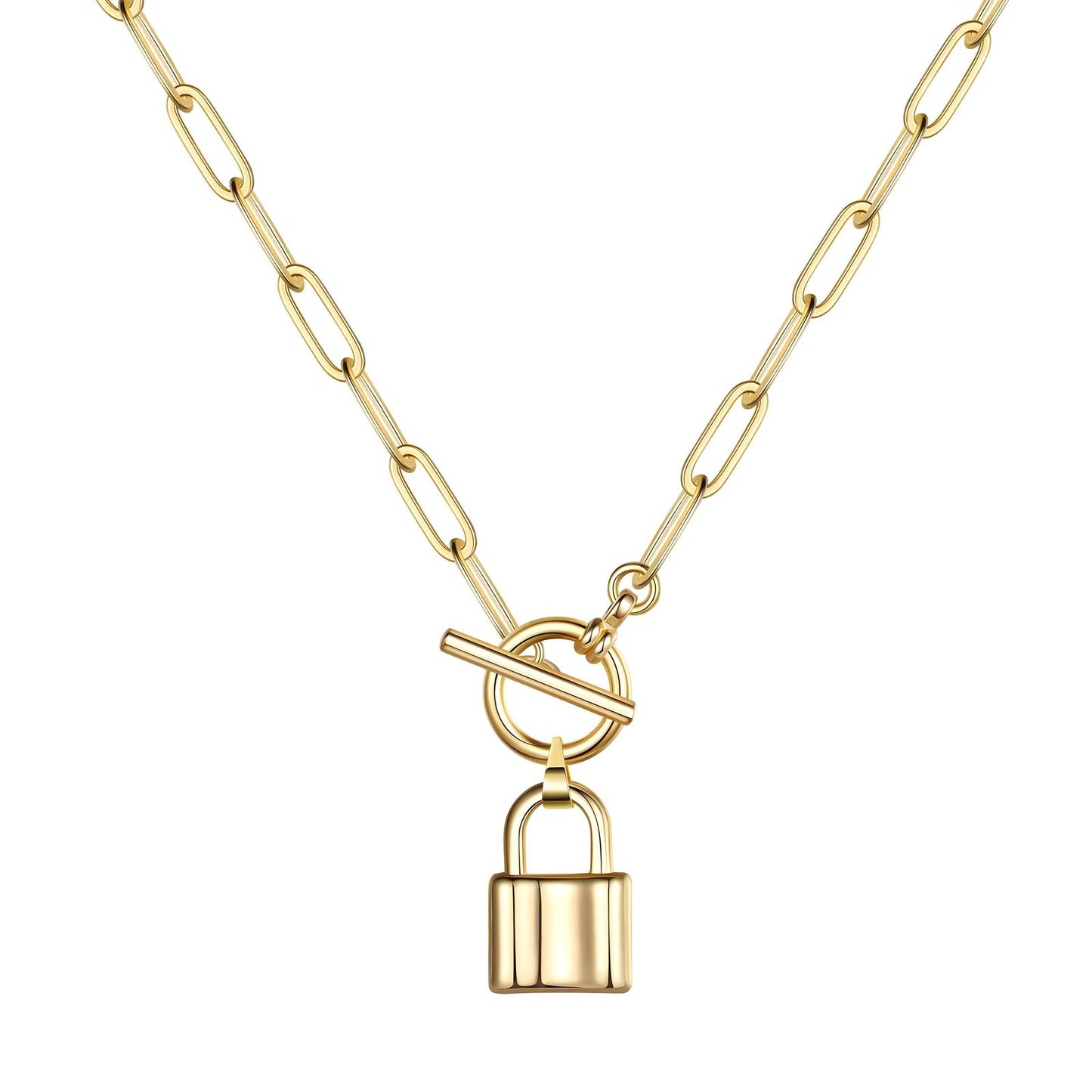 Fob Gold Necklace