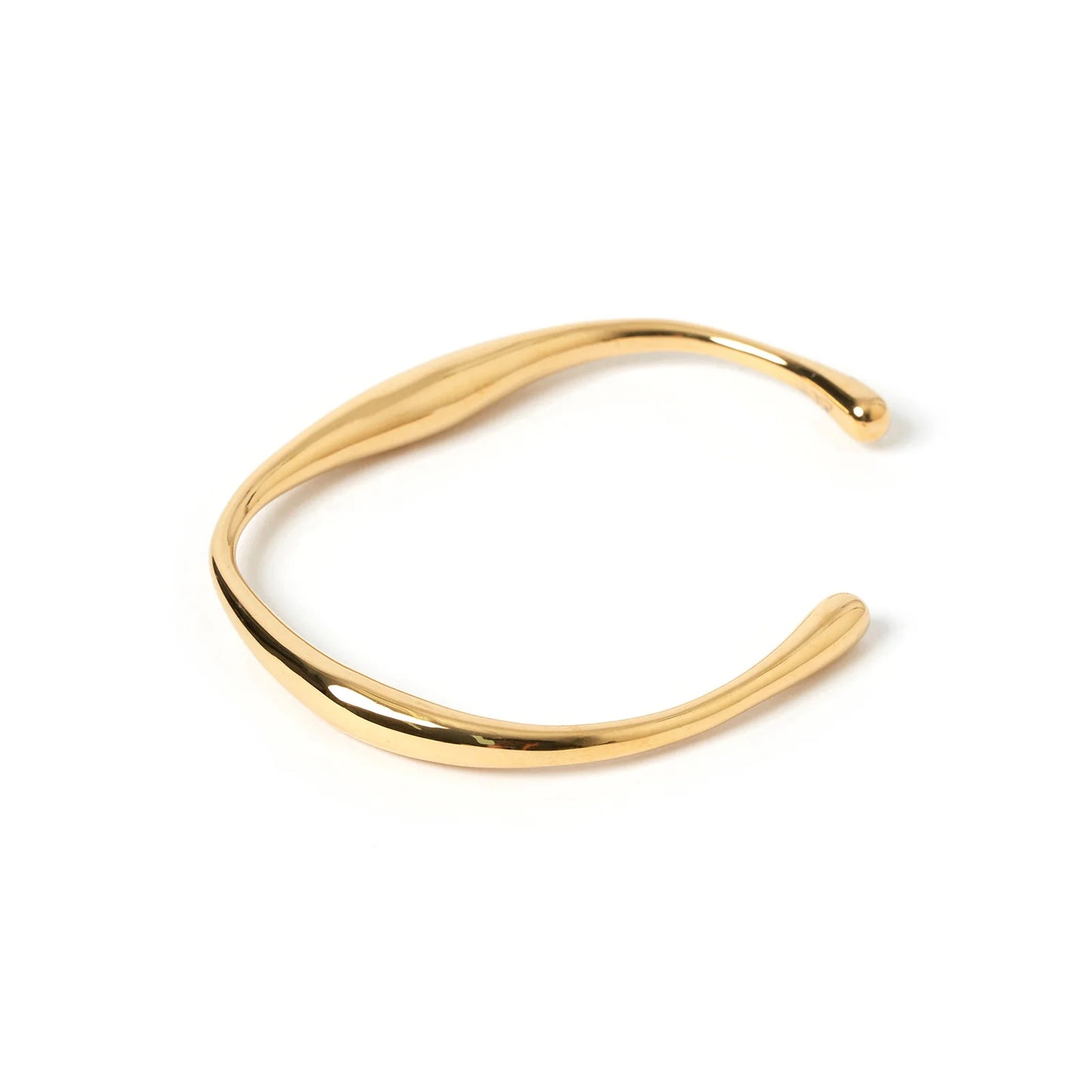 Maddie Wave Gold Cuff